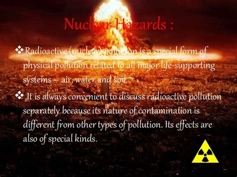 NUCLEAR HAZARDS