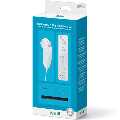 Wii Remote Plus Additional Set - White Wii U accessories | Zavvi