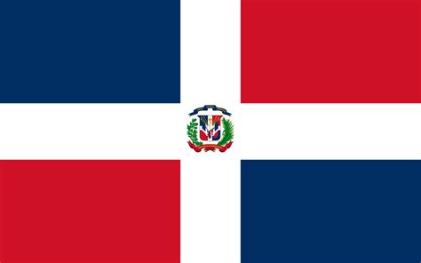 Flag of Dominican Republic - Bandera de la República Dominicana - NationalFlags.shop - your Flag ...