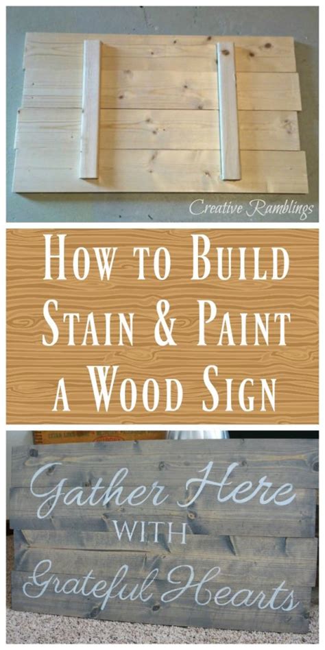 25 DIY Wood Signs Showcasing Your Designs with Rusticness at its Best!