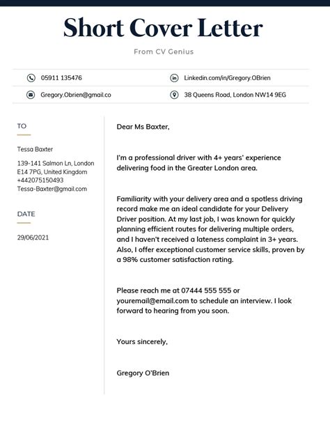 5+ Best Cover Letter Examples for UK Job Applicants (2023)