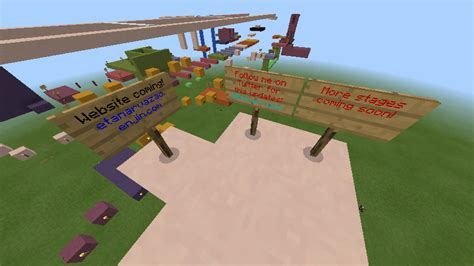 [PE] Multiplayer Parkour Race [Version 3.0] Minecraft Map