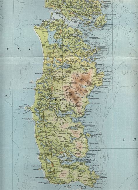 South Uist Map