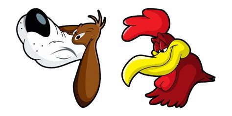 Looney Tunes Barnyard Dawg & Foghorn Leghorn | Looney tunes, Looney ...