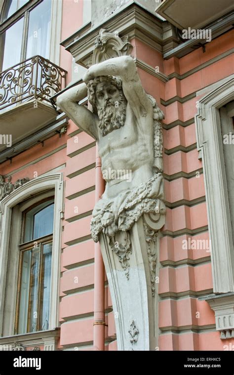 The architecture of buildings on Nevsky Prospekt St.Petersburg Stock ...