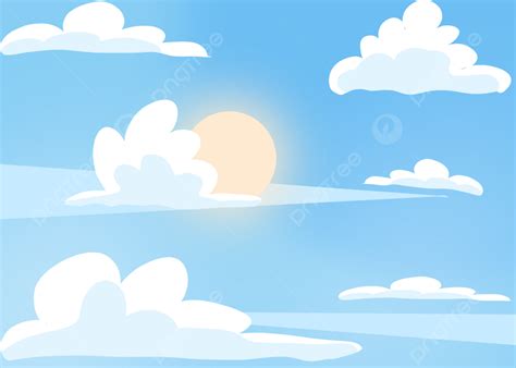 Cartoon Cloud Background