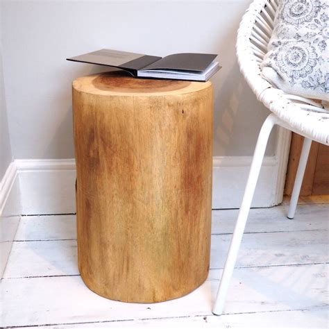 Solid Log Coffee Table By Za Za Homes