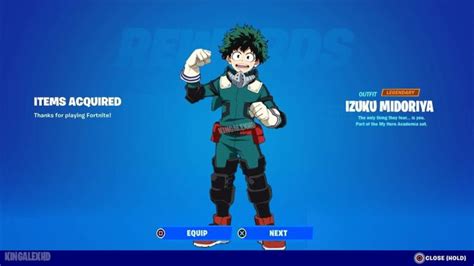 How To Get the “Deku” Izuku Midoriya Skin in Fortnite - Touch, Tap, Play