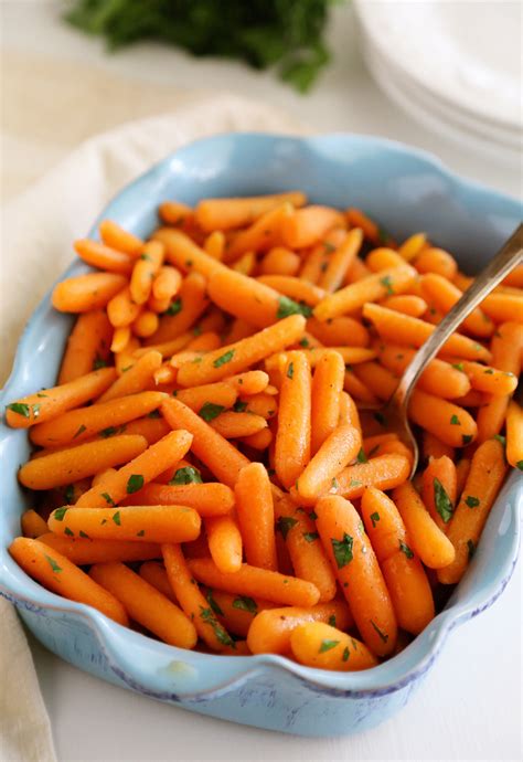 Honey-Glazed Baby Carrots – The Comfort of Cooking