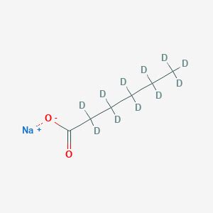 Sodium hexanoate-D11 | C6H11NaO2 | CID 90472108 - PubChem