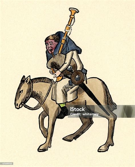 Canterbury Tales The Miller Stock Illustration - Download Image Now - Canterbury - England ...