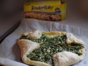 Spinach, Onion, and Feta in Puff Pastry