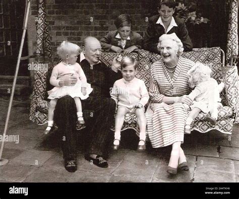 The children of winston churchill hi-res stock photography and images ...