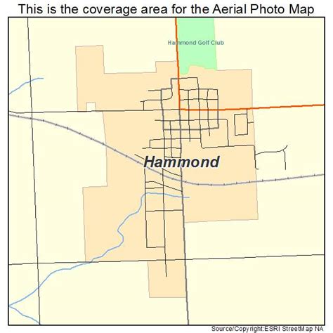 Aerial Photography Map of Hammond, WI Wisconsin