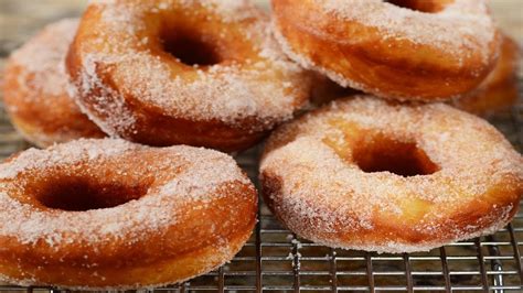 Homemade Doughnuts Recipe Demonstration - Joyofbaking.com - YouTube