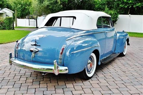 1941 Desoto Custom Series S8C Convertible Beautiful Example for sale: photos, technical ...