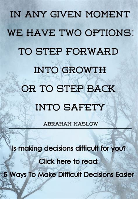 5 Ways To Make Difficult Decisions Easier | Difficult decisions quotes ...