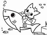 63 Baby Shark Coloring Pages  ColoringPagesOnlycom sketch template
