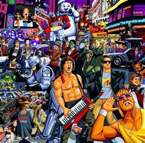 Los 80s y 90s on Twitter: "Los 80's en una imagen...… " 1980s Pop Culture, New Retro Wave, Image ...