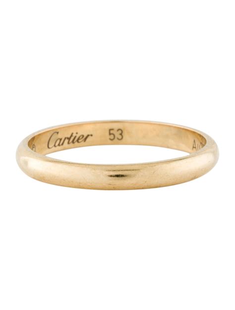 Cartier 1895 Wedding Band - Rings - CRT51629 | The RealReal