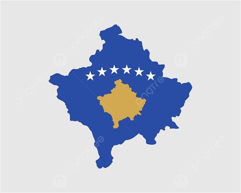 Kosovo Map Flag Eps Symbol Contour Vector, Eps, Symbol, Contour PNG and Vector with Transparent ...