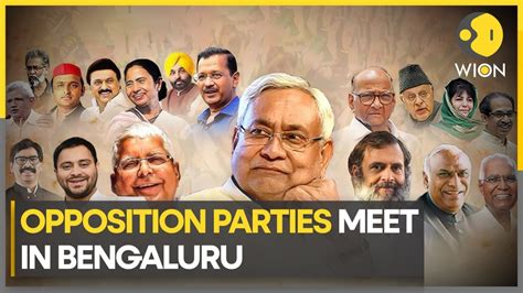 Indian opposition leaders to attend the second day of meet | India News ...