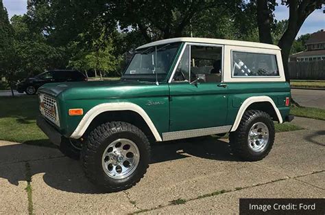 1977 Ford Bronco Specifications and Features