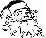 Santa Wild Beard coloring Page  Free Printable Coloring Pages sketch template