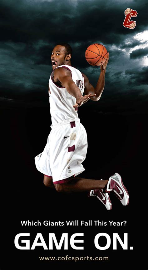 College of Charleston Basketball: Game On Campaign on Behance