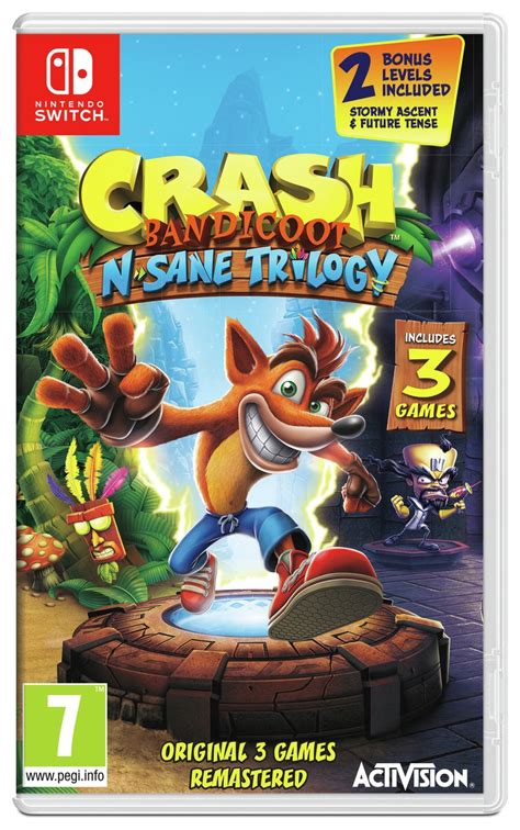 Crash Bandicoot N. Sane Trilogy Nintendo Switch Game Reviews