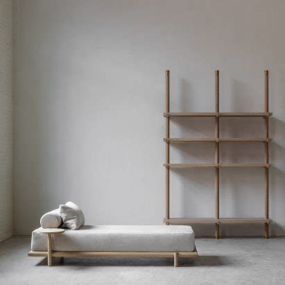 Nathalie Deboel creates minimalist furniture using simple wooden poles - Maryna Pretorius Architect