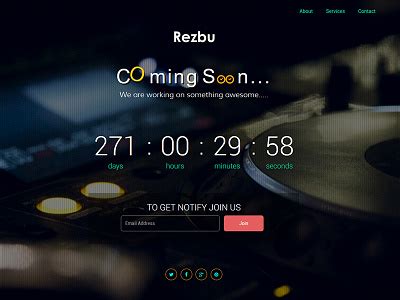 Responsive Coming Soon Template designs, themes, templates and ...