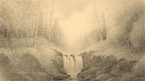 Landscape pencil drawings - YouTube