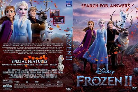 Frozen 2 (2019) DVD Custom Cover | Disney paper dolls, Diy doll ...