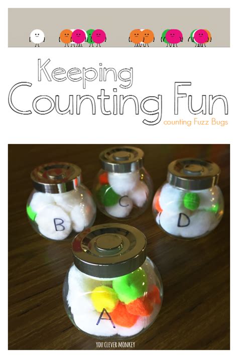 Counting Fuzz Bugs | Totschooling - Toddler, Preschool, Kindergarten Educational Printables