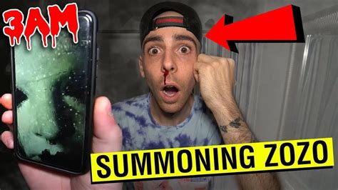 SUMMONING ZOZO AT 3AM!!! HE POSSESSED MY FRIEND!! (GONE WRONG) - YouTube