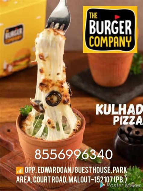 🍕 KULHAD PIZZA🍕 Now@ The Burger Company . . . . . 📳 8556996340 📶 Opposite Edwardganj Guest House ...