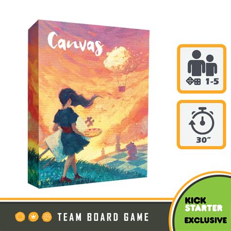 Canvas (Deluxe) (Kickstarter Preorder) - Team Board Game