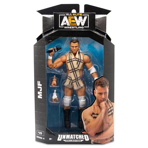 MJF Action Figure with Scarf - AEW Unmatched Series 4 by Jazwares, AEW Wrestling Toy - Walmart.com