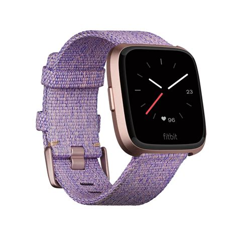 Fitbit Versa Special Edition Smartwatch, Lavender Woven, One Size - Walmart.com - Walmart.com