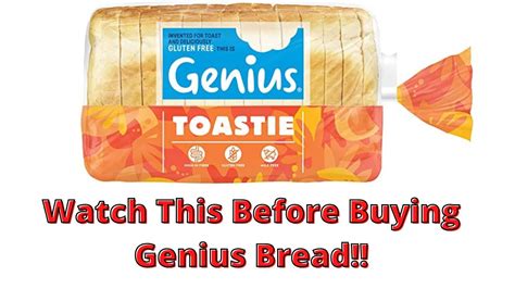 where Can I Buy Genius Gluten Free Bread Genius Gluten Free Bread Reviews Check It Out! - YouTube