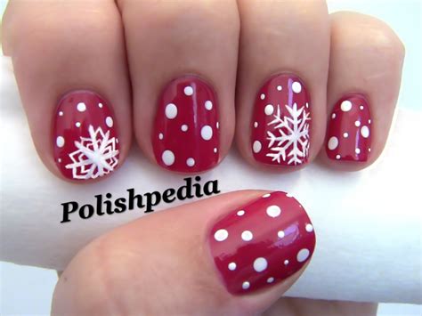 Snowflake Nail Art | Polishpedia: Nail Art | Nail Guide | Shellac Nails | Beauty Website