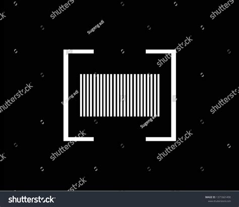 Barcode Logo Icon Vector Stock Vector (Royalty Free) 1371661490 ...