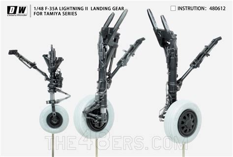 F-35A landing gear set Detail & Wonder 480612 1:48