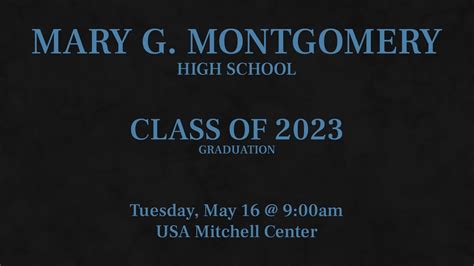 Montgomery High School Graduation 2023 - YouTube