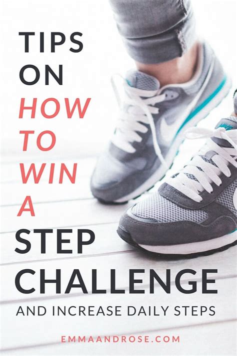 Top Tips on How to Win a Step Challenge And Increase Your Daily Steps ...