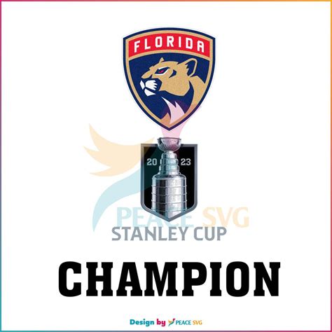 Florida Panthers NHL Stanley Cup PNG Sublimation Design - PeaceSVG