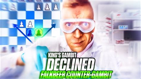 King's Gambit Declined: Falkbeer Counter-Gambit - YouTube