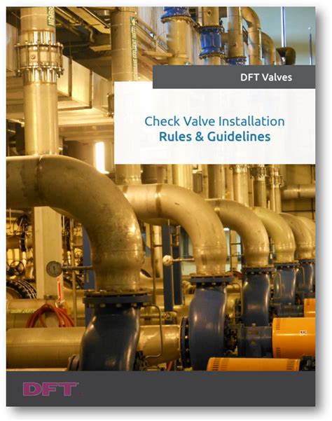 Check Valve Installation Rules & Guidelines eBook | DFT Inc. | DFT® Inc