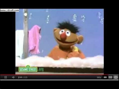 [Ernie] Rubber Duckie Song - YouTube